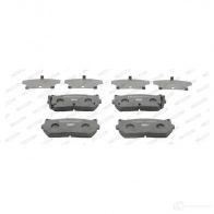 Тормозные колодки дисковые, комплект FERODO 716160 2345 5 23456 FDB1569 - Изображение 2