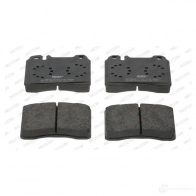 Тормозные колодки дисковые, комплект FERODO 21 153 FDB646 24MDWQ 716966 - Изображение 2