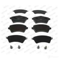 Тормозные колодки дисковые, комплект FERODO 2 3615 ZETJ9S6 FDB1473 716084 - Изображение 7