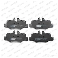Тормозные колодки дисковые, комплект FERODO 721646 2400 8 FVR1494 KKTUS0 - Изображение 10