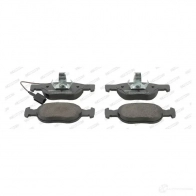 Тормозные колодки дисковые, комплект FERODO 715876 FDB1040 21 930 21931 - Изображение 2