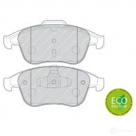 Тормозные колодки дисковые, комплект FERODO FDB4181 24 710 716626 24826 - Изображение 7
