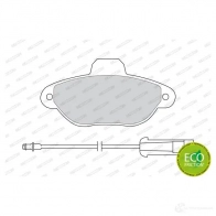 Тормозные колодки дисковые, комплект FERODO FDB1066 717126 FDB925 2 1436 - Изображение 2