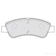 Тормозные колодки, комплект FERODO 1193645862 0MQL3 239 54 fdb5025 - Изображение 5