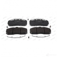 Тормозные колодки дисковые, комплект FERODO 1437169324 FCV1653B 9 5341 - Изображение 2