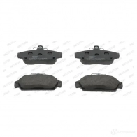 Тормозные колодки дисковые, комплект FERODO 2 1518 716940 57HVIA9 FDB603 - Изображение 2