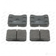 Тормозные колодки дисковые, комплект FERODO FVR129 FDB129 721620 202 80 - Изображение 3