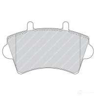 Тормозные колодки дисковые, комплект FERODO FVR1452 2 3613 FDB1452 721637 - Изображение 6