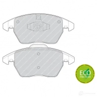 Тормозные колодки дисковые, комплект FERODO 2 3589 FDB1728 EKLJ3 716278 - Изображение 6