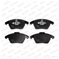 Тормозные колодки дисковые, комплект FERODO 2 3589 FDB1728 EKLJ3 716278 - Изображение 10