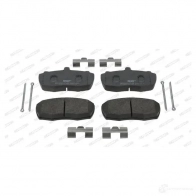 Тормозные колодки дисковые, комплект FERODO FDB836 2 0904 FVR836 721748 - Изображение 3