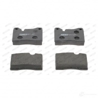 Тормозные колодки дисковые, комплект FERODO 716204 1G4FCJI 2043 7 FDB163 - Изображение 2