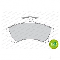 Тормозные колодки дисковые, комплект FERODO 2192 0 J1X156E FDB1093 715905 - Изображение 2