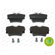 Тормозные колодки дисковые, комплект FERODO 2 3980 FDB1516 721650 FVR1516 - Изображение 7