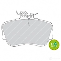 Тормозные колодки дисковые, комплект FERODO 0ZYX4X 2 1439 FDB854 717086 - Изображение 2