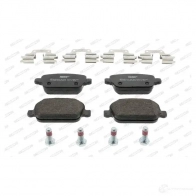 Тормозные колодки дисковые, комплект FERODO 2453 7 DTOE5 716396 FDB1933 - Изображение 7