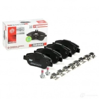 Тормозные колодки дисковые, комплект FERODO FDB1652 6KC9L 24 072 716224 - Изображение 2