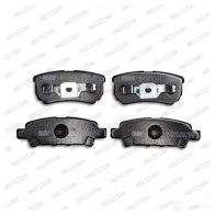 Тормозные колодки дисковые, комплект FERODO 716343 24 014 24015 FDB1839 - Изображение 6