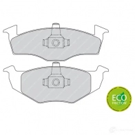 Тормозные колодки дисковые, комплект FERODO 715961 21868 21 866 FDB1288 - Изображение 2