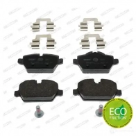 Тормозные колодки дисковые, комплект FERODO 2362 3 716324 QTH6IC FDB1806 - Изображение 5