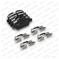 Тормозные колодки дисковые, комплект FERODO 2362 3 716324 QTH6IC FDB1806 - Изображение 7