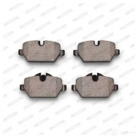 Тормозные колодки дисковые, комплект FERODO 2362 3 716324 QTH6IC FDB1806 - Изображение 10