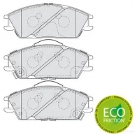 Тормозные колодки дисковые, комплект FERODO 716591 FDB4076 21 012 21773 - Изображение 3