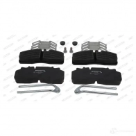 Тормозные колодки дисковые, комплект FERODO 63BMR 1192014348 29 159 FCV1963B - Изображение 2