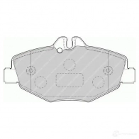 Тормозные колодки, комплект FERODO SN 3NKW fqt1414 1437943500 - Изображение 2