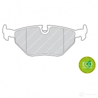 Тормозные колодки дисковые, комплект FERODO FDB578 2099 5 716922 20996 - Изображение 2