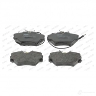 Тормозные колодки дисковые, комплект FERODO FDB972 717153 7850R 2 1424 - Изображение 2