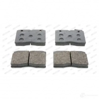 Тормозные колодки дисковые, комплект FERODO FVR655 FDB655 2 9041 721732 - Изображение 3