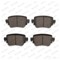 Тормозные колодки дисковые, комплект FERODO 716806 FDB4485 25110 251 09 - Изображение 8