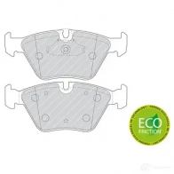 Тормозные колодки дисковые, комплект FERODO FDB4753 21677 216 76 716870 - Изображение 5