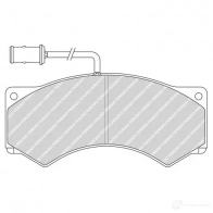 Тормозные колодки дисковые, комплект FERODO FCV503 2 9024 JIT1M 715824