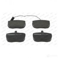 Тормозные колодки дисковые, комплект FERODO 717076 SRFGXY5 2 1160 FDB841 - Изображение 2