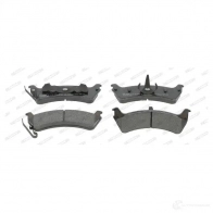 Тормозные колодки дисковые, комплект FERODO 715930 FDB1130 23 627 23628 - Изображение 2