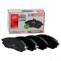 Тормозные колодки дисковые, комплект FERODO FDB1881 716361 LY2WK 23 698 - Изображение 2