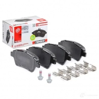 Тормозные колодки дисковые, комплект FERODO KM201V FDB1544 2393 0 716144 - Изображение 2