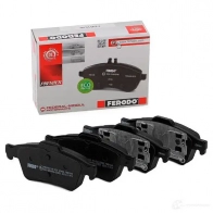 Тормозные колодки дисковые, комплект FERODO 23483 FDB1540 2348 2 716140 - Изображение 2