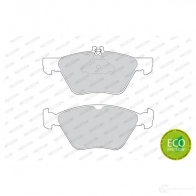 Тормозные колодки дисковые, комплект FERODO 2167 0 715881 FDB1050 21940 - Изображение 2