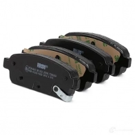 Тормозные колодки дисковые, комплект FERODO 25 096 FDB4265 25097 716694 - Изображение 2