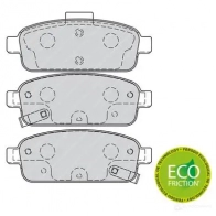 Тормозные колодки дисковые, комплект FERODO 25 096 FDB4265 25097 716694 - Изображение 5