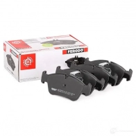 Тормозные колодки дисковые, комплект FERODO 715972 2 1925 21926 FDB1300 - Изображение 2