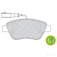 Тормозные колодки дисковые, комплект FERODO 237 05 716077 23706 FDB1466 - Изображение 6