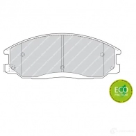 Тормозные колодки дисковые, комплект FERODO 2 3569 I4405A FDB1605 716183 - Изображение 2