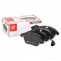 Тормозные колодки дисковые, комплект FERODO 2 3587 23588 716216 FDB1641 - Изображение 2