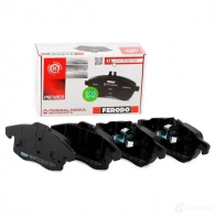 Тормозные колодки дисковые, комплект FERODO 1193644711 2 3402 FDB1520W 23403 - Изображение 2