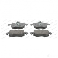 Тормозные колодки дисковые, комплект FERODO 1193644711 2 3402 FDB1520W 23403 - Изображение 6