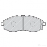 Тормозные колодки дисковые, комплект FERODO 2353 6 721648 23537 FVR1498 - Изображение 2